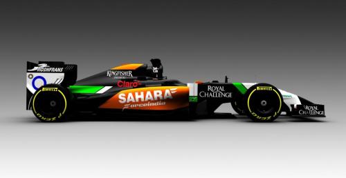 Force India pokazało bolid na sezon 2014
