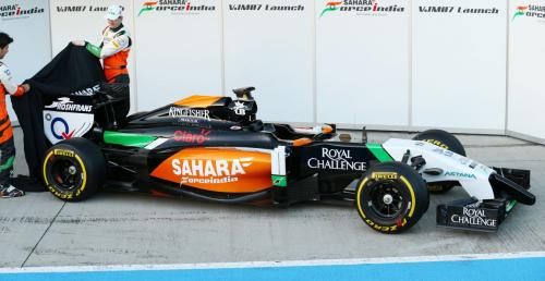 Force India dokonao oficjalnej prezentacji bolidu. Zobacz VJM07 na nowych ujciach