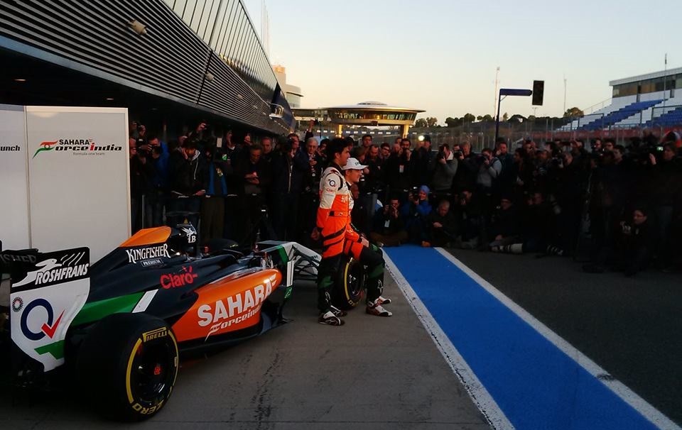 Force India dokonao oficjalnej prezentacji bolidu. Zobacz VJM07 na nowych ujciach
