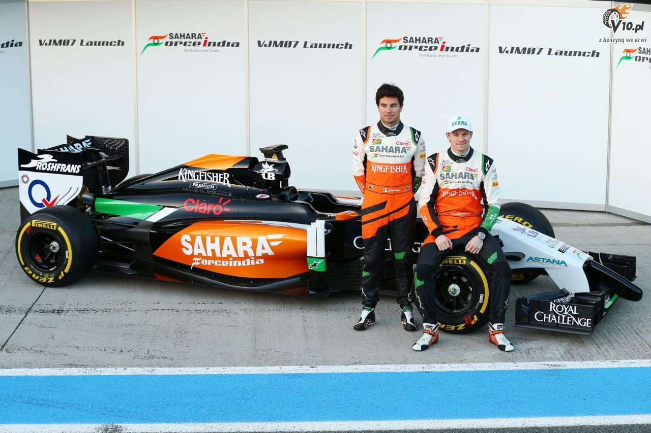 Force India dokonao oficjalnej prezentacji bolidu. Zobacz VJM07 na nowych ujciach