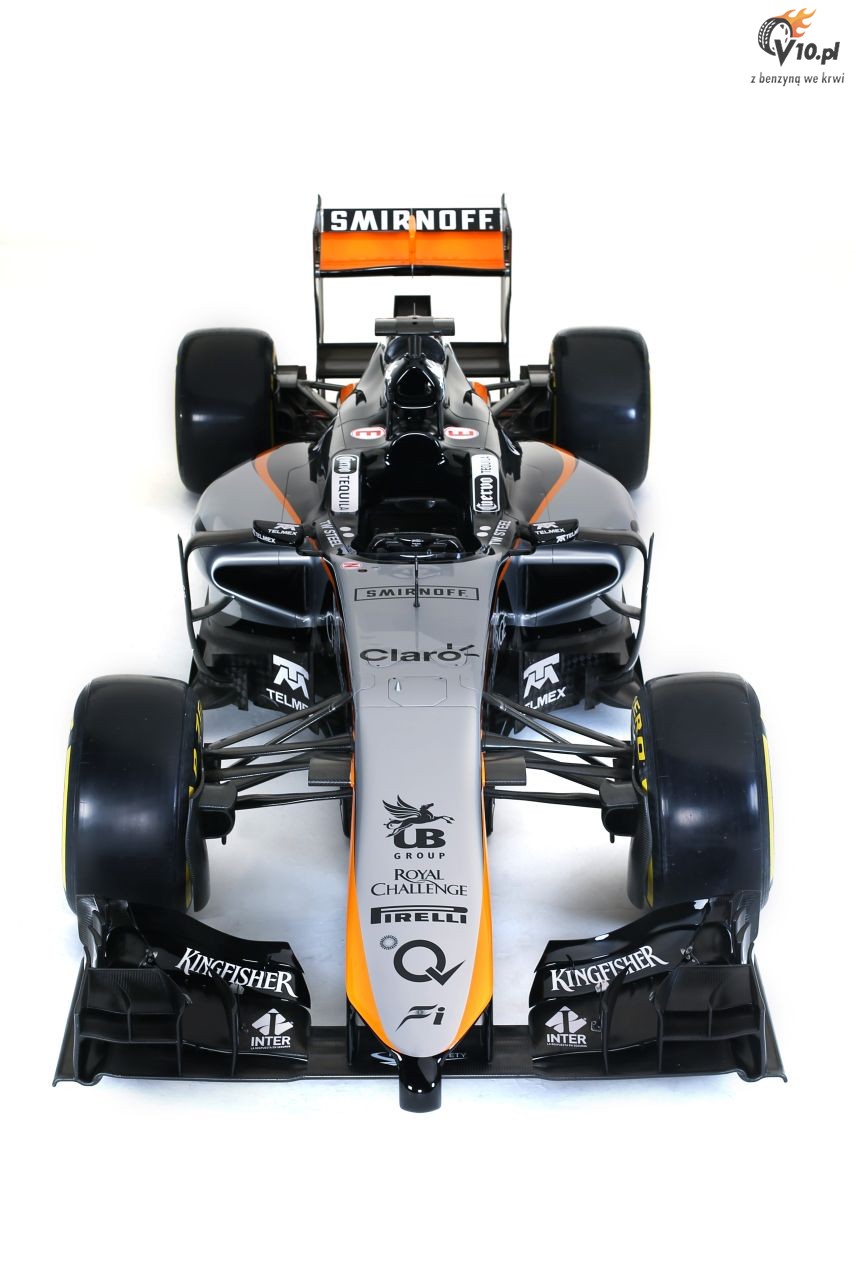 Force India zaprezentowao nowe malowanie bolidu