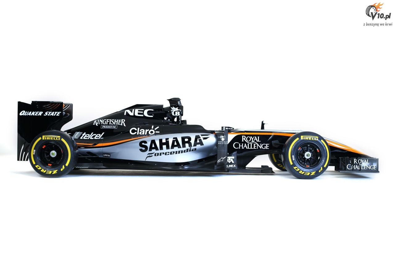 Force India zaprezentowao nowe malowanie bolidu