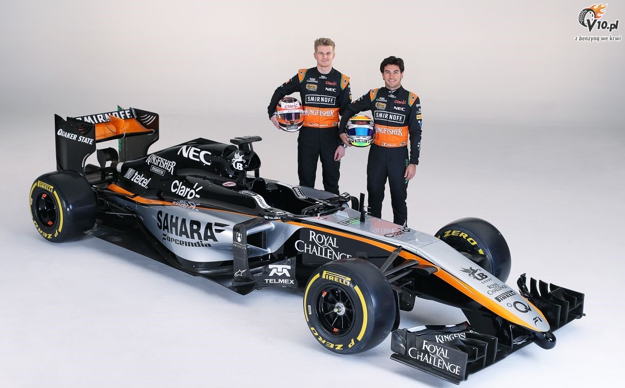 Force India zaprezentowao nowe malowanie bolidu
