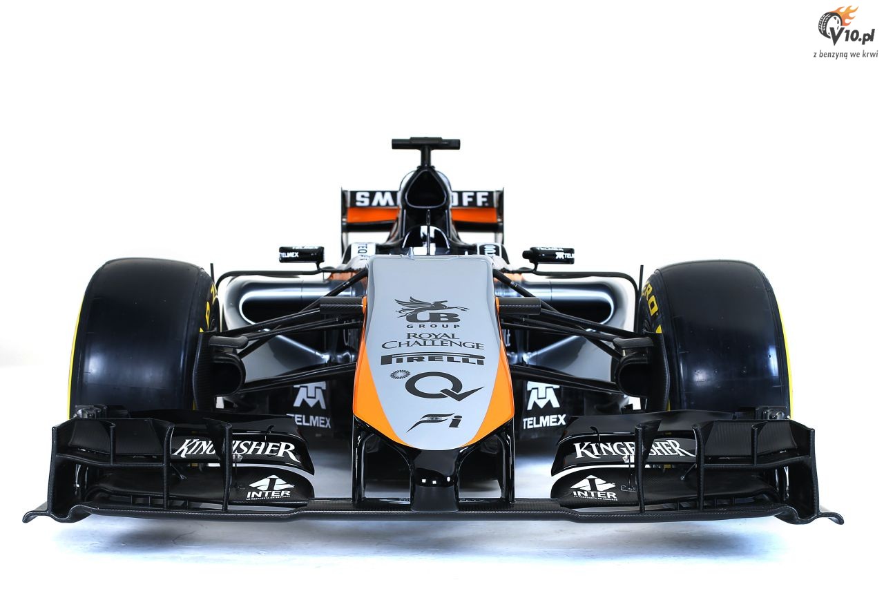 Bolid Force India na sezon 2015 z nowym zawieszeniem hydro-mechanicznym