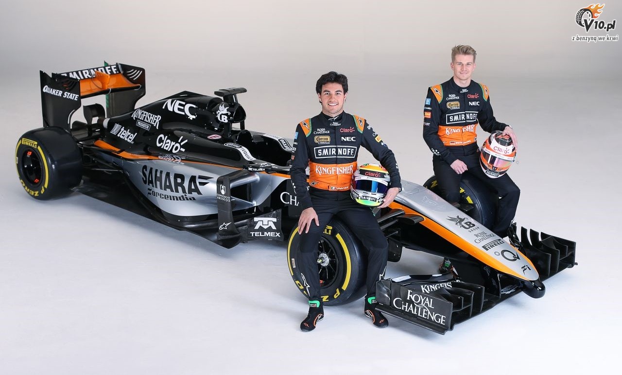 Force India zaprezentowao nowe malowanie bolidu