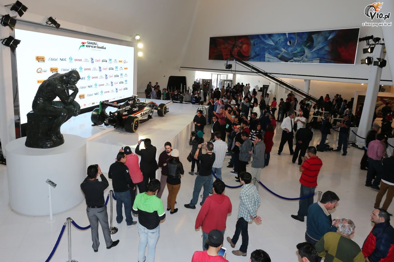 Bolid Force India na sezon 2015 z nowym zawieszeniem hydro-mechanicznym