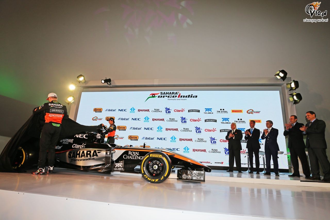 Force India oficjalnie odwoao debiut nowego bolidu na drugich testach F1