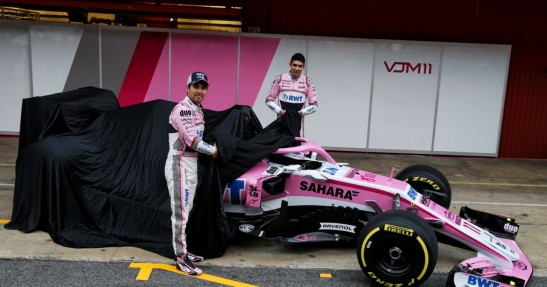 Nowy bolid Force India odsłonięty