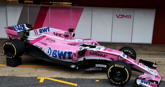 Nowy bolid Force India odsłonięty
