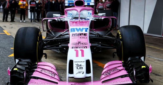 Nowy bolid Force India odsłonięty