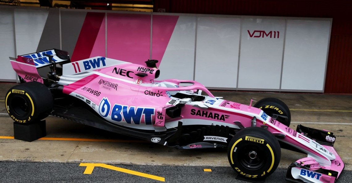 Nowy bolid Force India odsłonięty