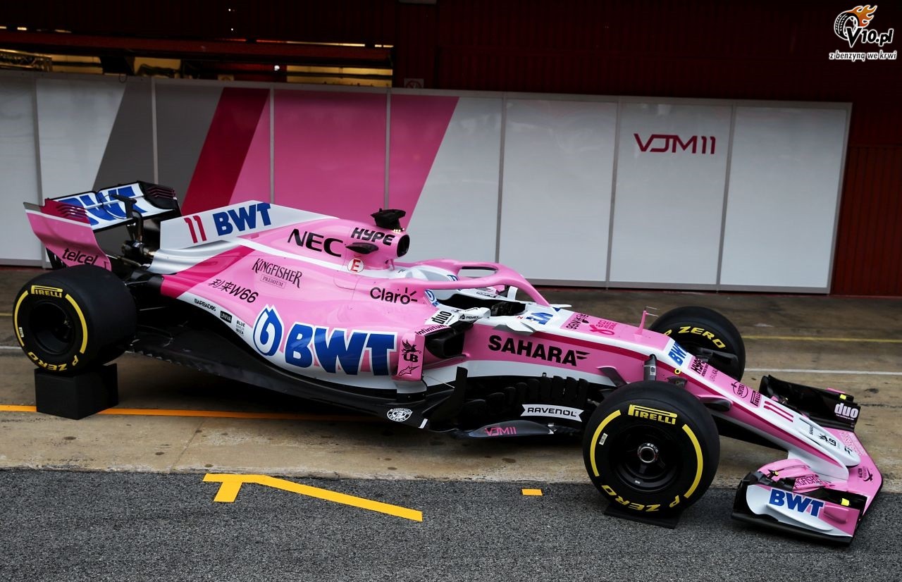 Nowy bolid Force India odsonity