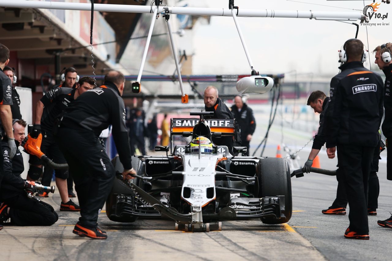 Force India planuje poprawki do bolidu na GP Bahrajnu i GP Hiszpanii