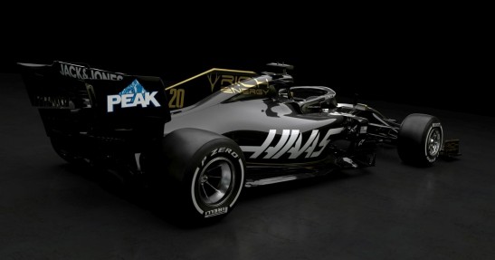 Haas zaprezentował czarno-złoty bolid F1 na sezon 2019