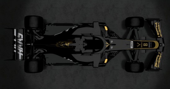 Haas zaprezentował czarno-złoty bolid F1 na sezon 2019
