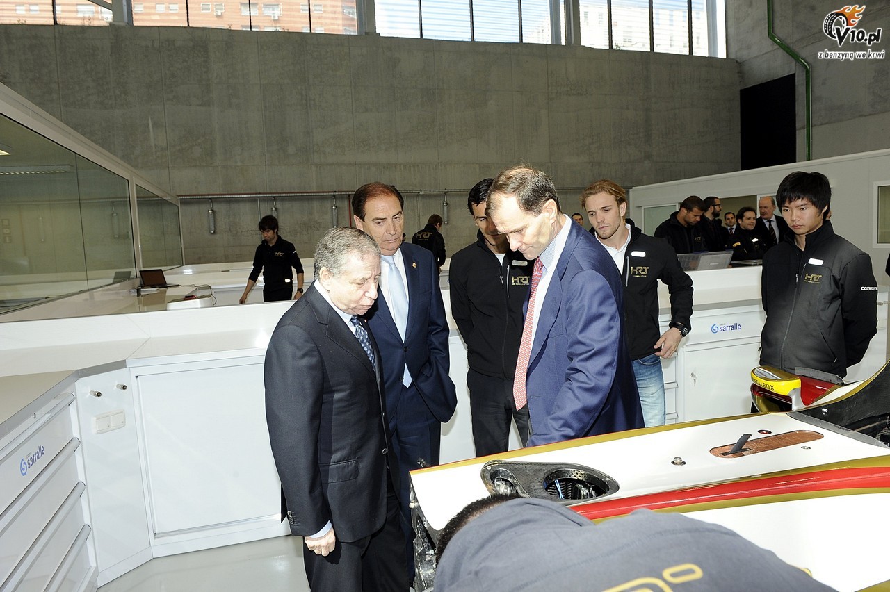 Jean Todt odwiedzi HRT. Zobacz zdjcia nowej fabryki zespou