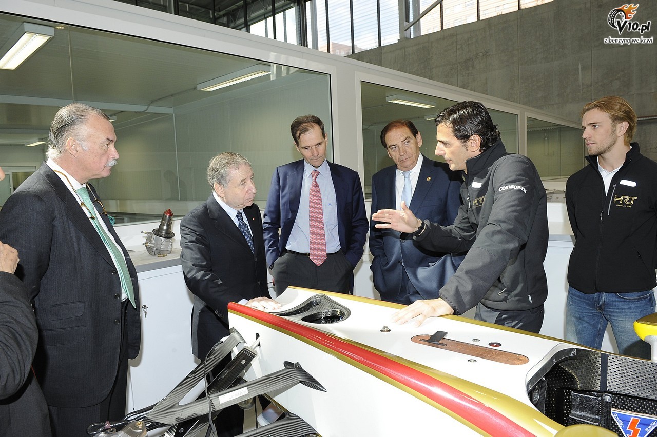 Jean Todt odwiedzi HRT. Zobacz zdjcia nowej fabryki zespou