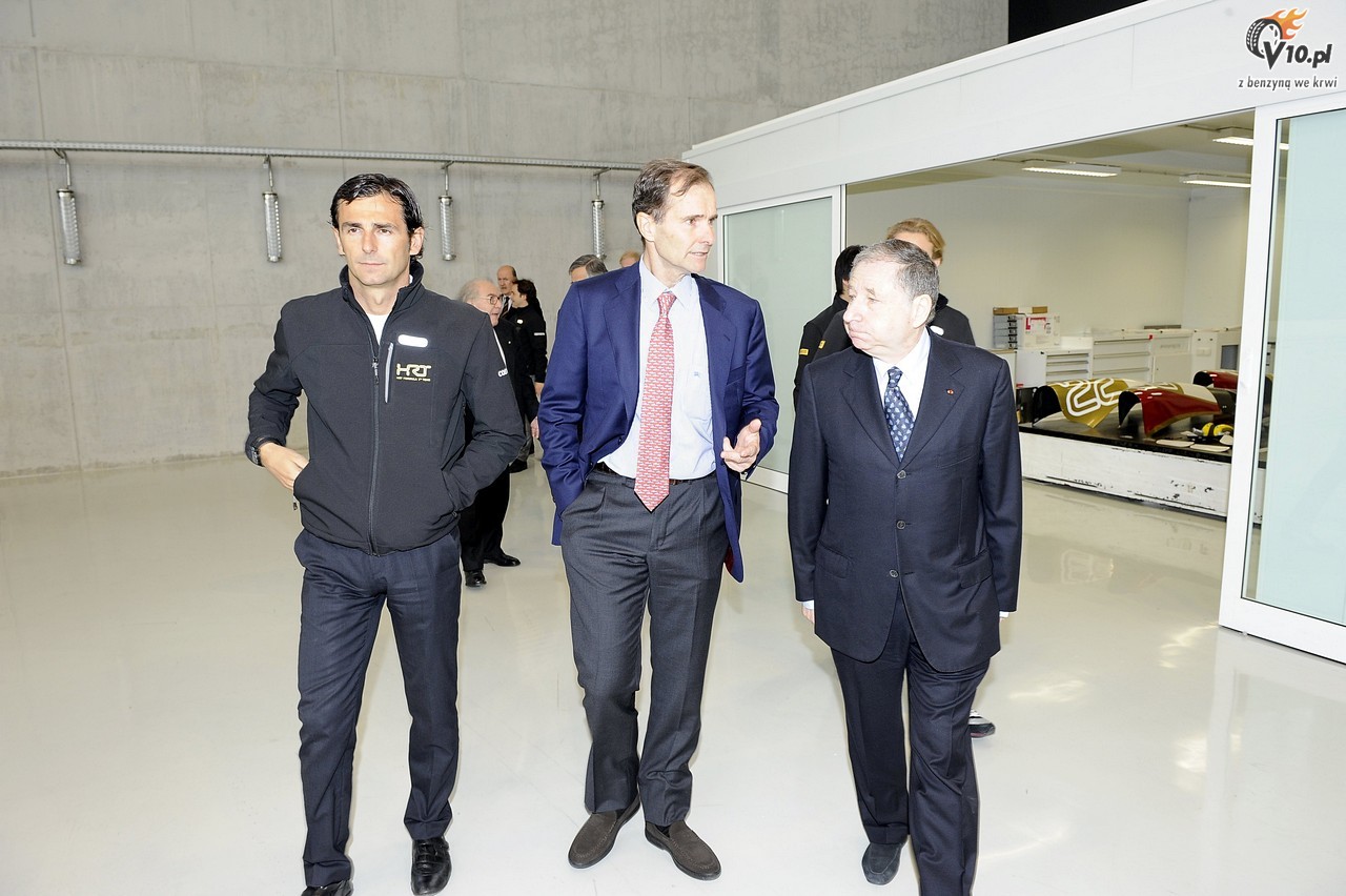 Jean Todt odwiedzi HRT. Zobacz zdjcia nowej fabryki zespou