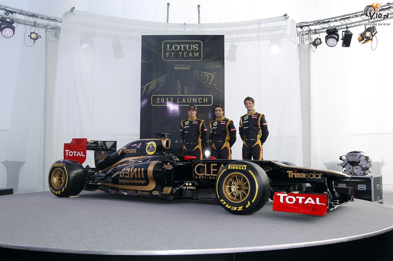 Lotus E20 - prezentacja bolidu