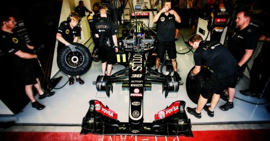 Ecclestone uratował start Lotusa w GP Abu Zabi