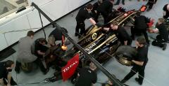 W Lotus Renault GP przygotowania do sezonu pen par