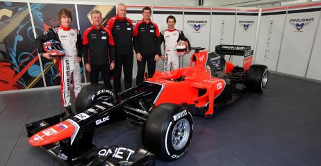 Marussia pokazała bolid na sezon 2012 - model MR01
