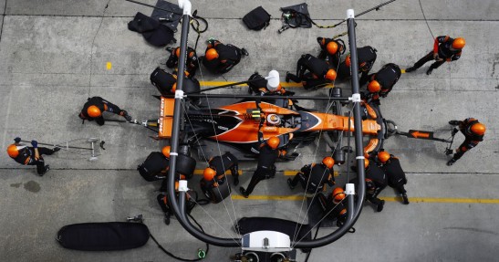McLaren nie ścigał się za czasów startów na silniku Hondy