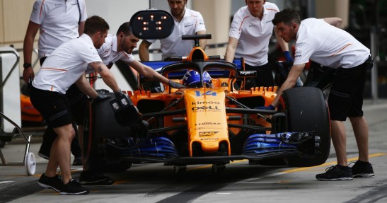 Alonso: McLaren tylko raz usprawnił bolid