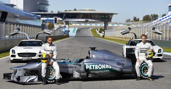 Mercedes W04 - prezentacja i pierwsza jazda