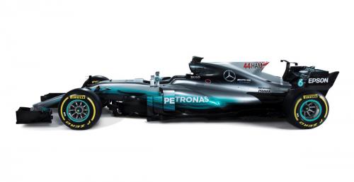 Mercedes pokazał nowe oznaczenia kierowcy na bolidzie