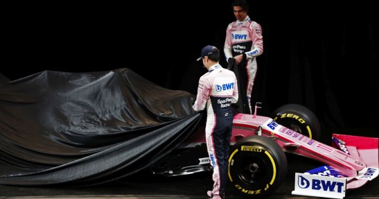 Racing Point zaprezentował malowanie bolidu i sponsora tytularnego