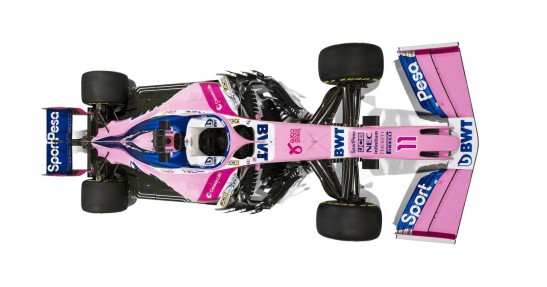 Racing Point zaprezentował malowanie bolidu i sponsora tytularnego