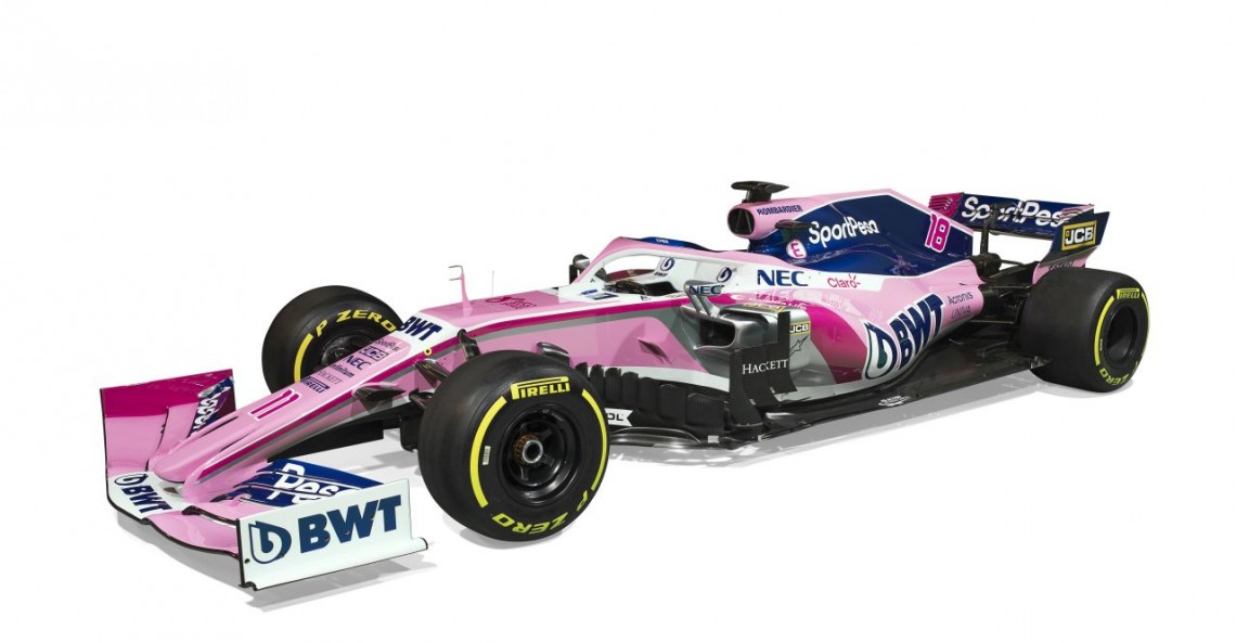 Racing Point zaprezentował malowanie bolidu i sponsora tytularnego