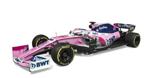 Racing Point zaprezentował malowanie bolidu i sponsora tytularnego