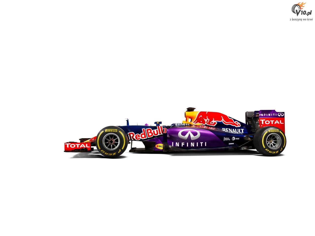 Red Bull pokaza wycigowe malowanie bolidu