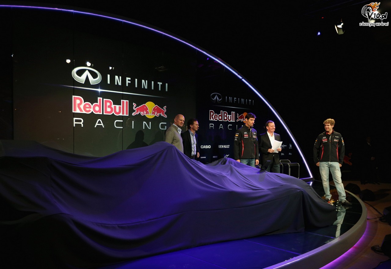 Red Bull zaprezentowa bolid na sezon 2013. Zobacz model RB9