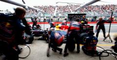 Red Bull niewzruszony stabilizatorem zawieszenia Lotus Renault GP