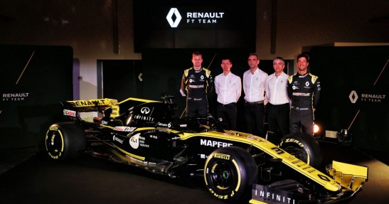 Renault pokazało nowy bolid