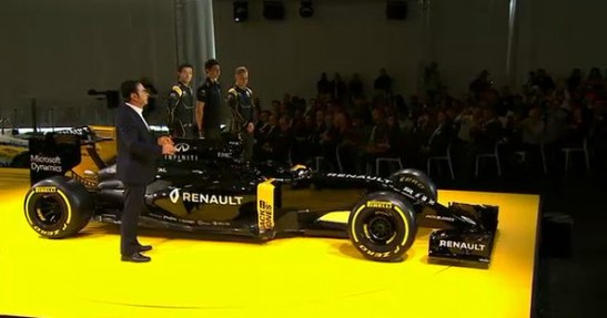 Renault pokazało bolid F1 na sezon 2016