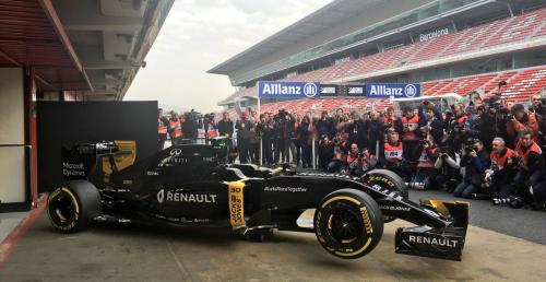 Właściwy bolid Renault na sezon 2016 ujrzał światło dzienne