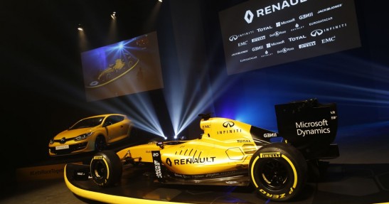 Renault zaprezentowało bolid F1 w wyścigowym malowaniu