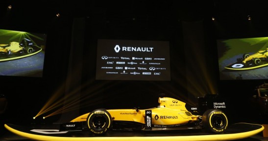 Renault zaprezentowało bolid F1 w wyścigowym malowaniu