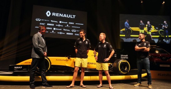 Renault zaprezentowało bolid F1 w wyścigowym malowaniu