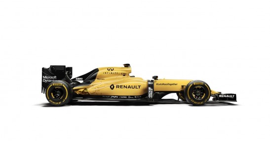 Renault zaprezentowało bolid F1 w wyścigowym malowaniu