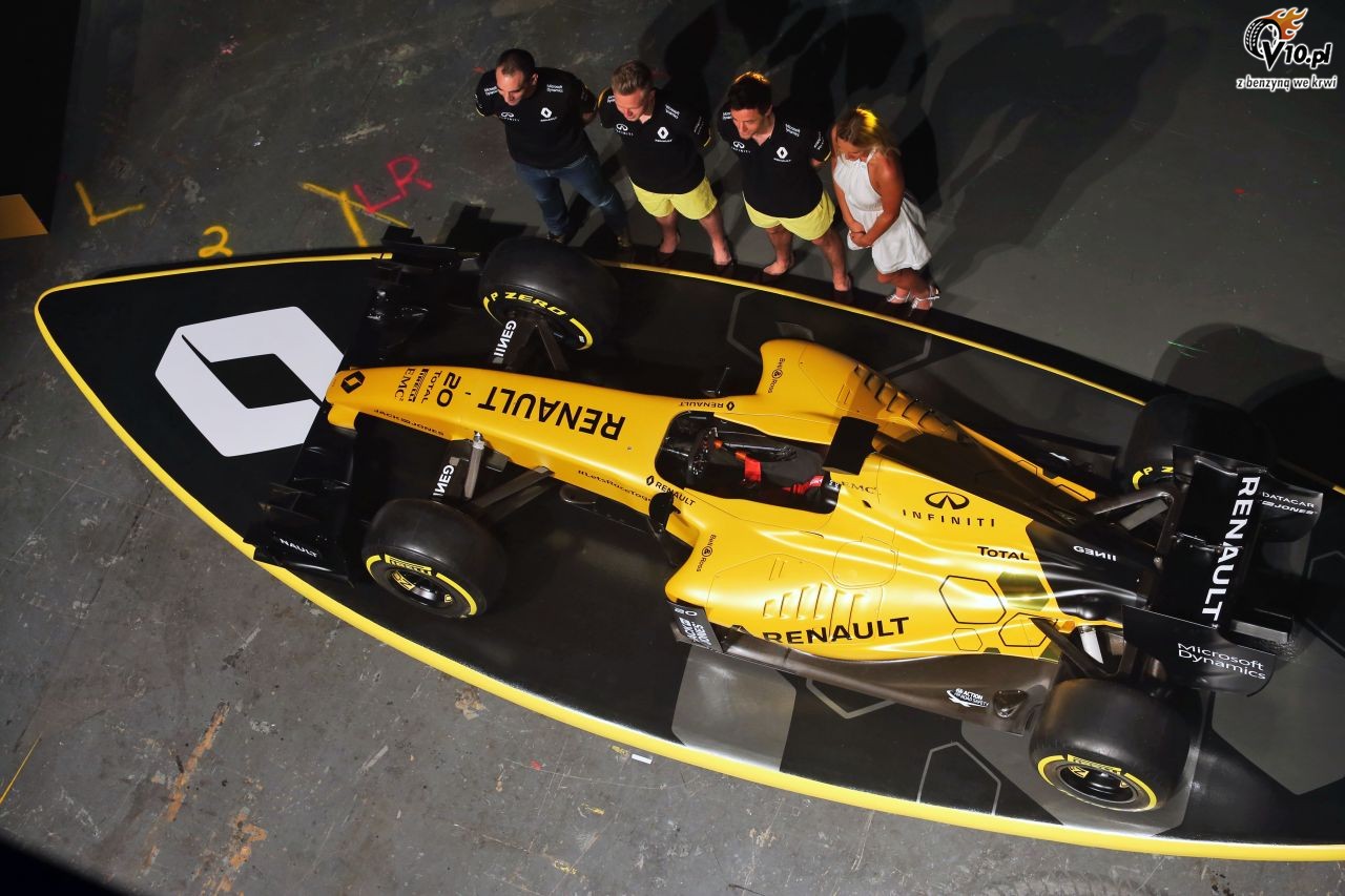 Renault zaprezentowao bolid F1 w wycigowym malowaniu