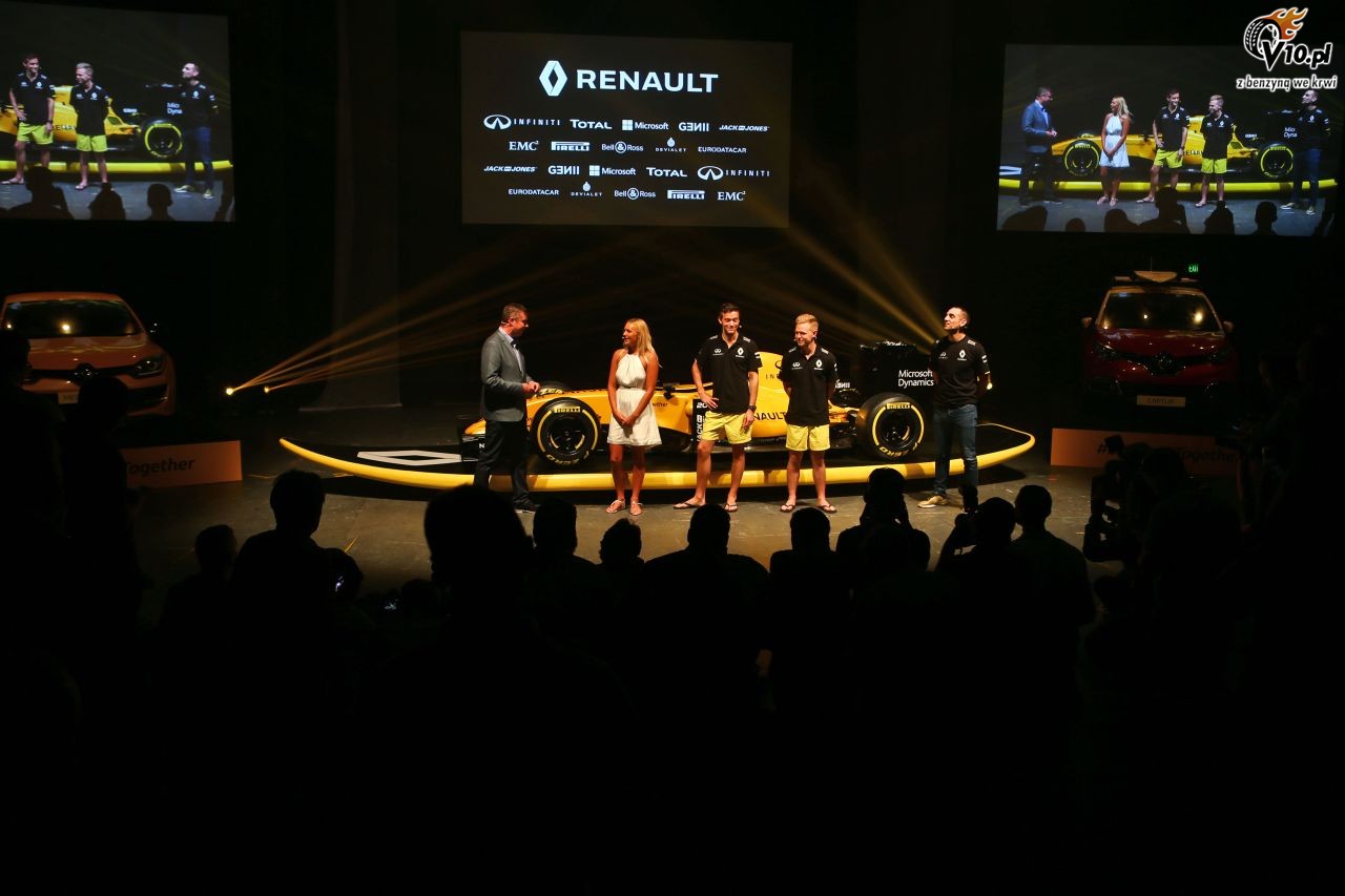 Renault zaprezentowao bolid F1 w wycigowym malowaniu