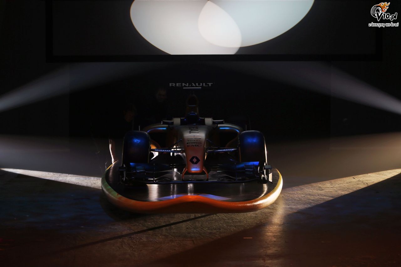 Renault zaprezentowao bolid F1 w wycigowym malowaniu