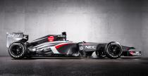 Sauber pokaza bolid na sezon 2013. Zobacz zdjcia zrobionego na szaro modelu C32