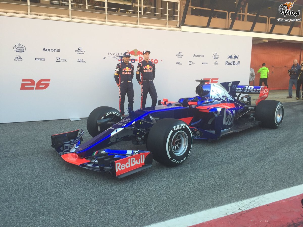 Bolid Toro Rosso odsonity