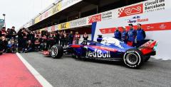 Nowy bolid Toro Rosso na kolejnych ujciach